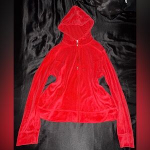 Danskin Red Teddy Jacket